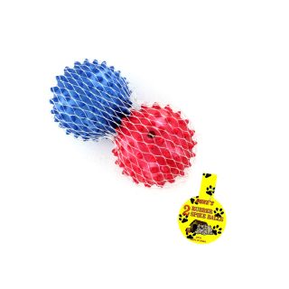 New Rubber Spike Dog Puppy Toy Balls Pets Supplies Hot