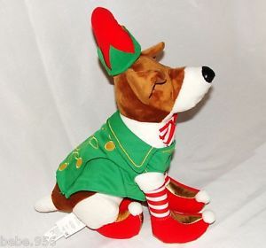 New Disney Eddy Elf Santa Paws Elfing Dog
