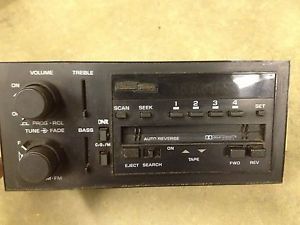 1988 Chevy Corvette Am FM Cassette Radio Bose 16041551