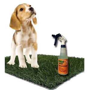 Artificial Grass Turf Puppy Potty Dog Pad Pet Mats Pet Pad with Turf Cleaner