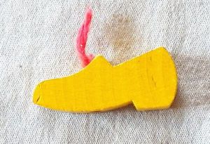 Vintage Fisher Price Toys Wood Snoopy Dog Pull Toy Shoe Replacement Only