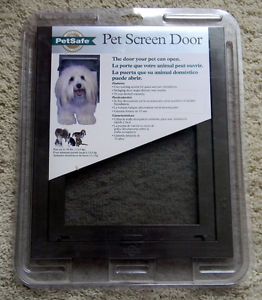 New PetSafe Pet Dog Cat Screen Door Up to 30 lbs Easy Install SEALED