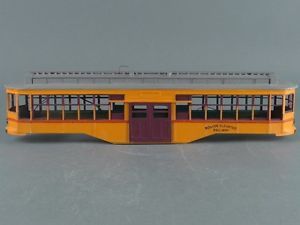 DTD O Scale Type 3 Boston Elevated Snow Plow Trolley Transit Car Wood as Is