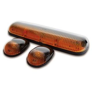 Pacer Performance 20 240 Cab Roof Lights Chevy GMC Amber Lens Set of 3