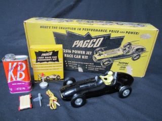 Vintage Pagco Power Jet Race Car 09 Gas Powered Tether Accessory Kit Pagliuso