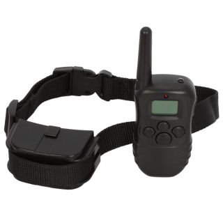 New LCD 100LV Level Shock Vibra Remote Pet Dog Training Collar for 5lb 55lb 300M