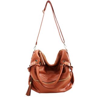 Korean Hobo PU Tassel Leather Handbag Cross Body Shoulder Bag Large Capacity