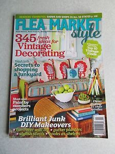 Flea Market Style Magazine 141 Junk Vintage Decorating Ideas 2013 Ki Nassauer