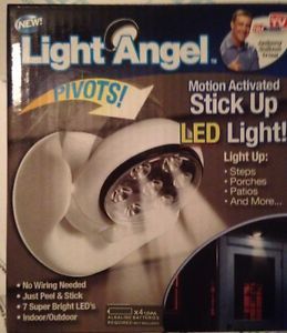 Light Angel Motion Activated Sensor Cordless Stick Up LED Light as Seen on TV
