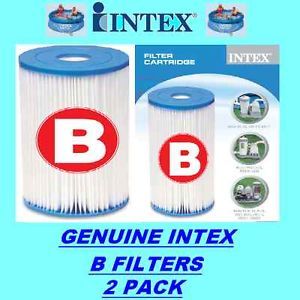 Intex Easy Set Swimming Pool 59905 B Filter Pump Replacement Cartridge 2 Pack