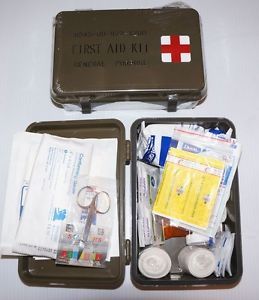 First Aid Kit Military Style Plastic Box Jeep Unimog Pinzgauer SAV9365