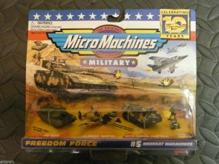 1998 Micro Machines Military Freedom Force 5 Meerkat Marauders
