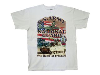 Army National Guard T Shirt Shield of Freedom