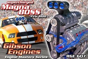 RGE607 Magna Boss Supercharged Ford Pro Mod Drag Engine