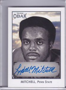 2011 Tri Star A26 Lydell Mitchell Auto Baltimore Colts Penn State 70 100