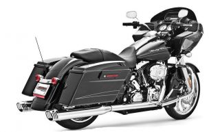 Freedom Performance Racing Dual Exhaust System Chrome 2009 2013 Harley Touring