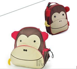 New Fashion Backpacks Animal Schoolbag Lunch Box for Child Boy Girl Toddlers