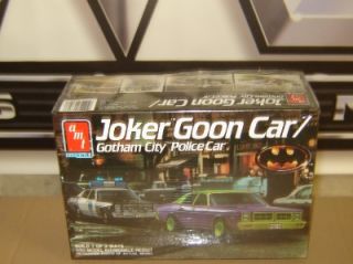 AMT Ertl Plastic Model Kit 6826 Joker Goon Police Car 1 25 Factory SEALED