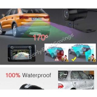 170° Anti Fog Waterproof Car Auto Rear View Backup Reverse Parking CMOS Camera