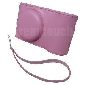 S3 Pink Leather Case Bag Cover Pouch for Samsung Galaxy Camera EK GC100 GC 100