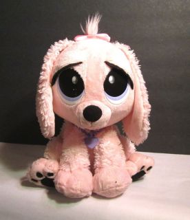 Little Pet Shop Pink Dog She Makes Happy Sad Noises Depending on Her Mood