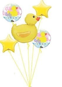 Baby Shower Rubber Ducky Party Supplies Unisex Balloons