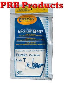 61555B Style T Bags Eureka Canister Vacuum Cleaner 970 972 Model 980 Rally 2