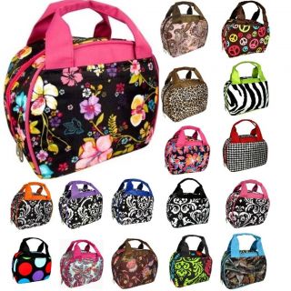 Thirty Designs 10" Insulated Bowler Lunch Bag Box Thermal Cooler Tote Choose One
