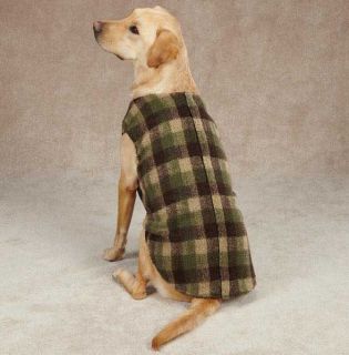 Zack Zoey Berber Ripstop Vest Dog Coat Jacket Pet Warm Winter Sleeveless