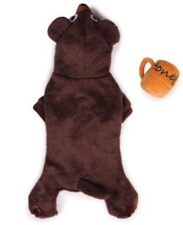 Zack Zoey Lil' Honey Bear Dog Halloween Costume XS XL