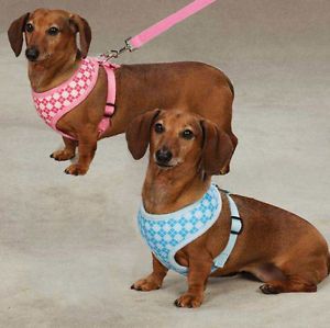 Soft Fabric Prep School Dog Harness Harnesses East Side Collection Leash Lead