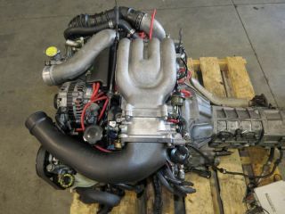 JDM Mazda FD3S RX7 13B Engine Rotary Twin Turbo 5 Speed M T Apex Power ECU