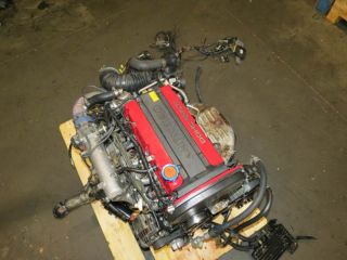 JDM Mitsubishi Lancer Evolution EVO IV 4 4G63T 4g63 Engine 5 Speed Transmission
