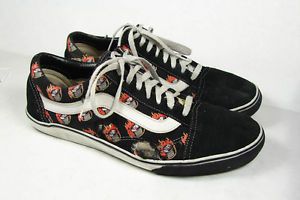 Old School Vans Hot Wheels Fire Flame Hot Rod Shoes Size 13