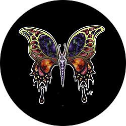 Fractal Butterfly Custom Spare Tire Cover Wheel Cover