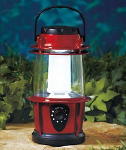 16 LED Lantern Red Battery Operated 8 Levels Light Camp Light Flashlight