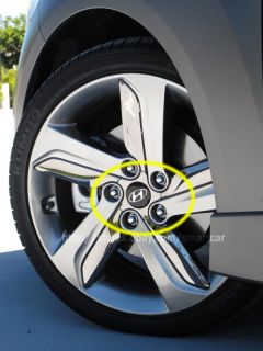 2013 Hyundai Veloster Turbo 18 inch Alloy Wheels Wheel Hub Caps Set of 4