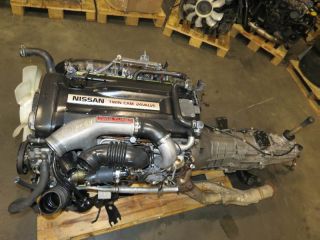 JDM 94 98 Nissan Skyline GTR r33 RB26DETT Engine 5 Speed AWD Transmission ECU