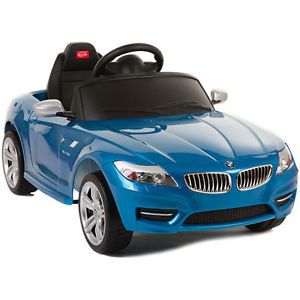 BMW Z4 Electric Kids Ride on Battery Powered Wheels Car RC Remote Control Blue