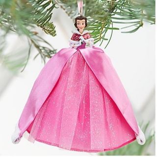 New Disney Princess Belle Christmas Ornament