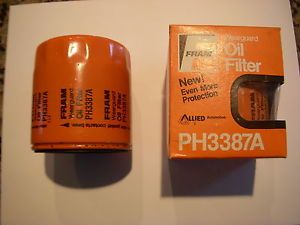 Two New Old Stock Fram Oil Filters PH3387A