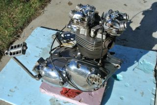 Triumph Bonneville Tiger Trophy 650 Motor Engine