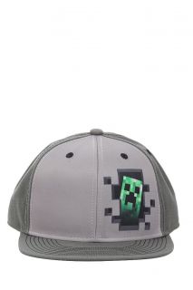 Jinx Minecraft Creeper Inside Snapback Ball Cap