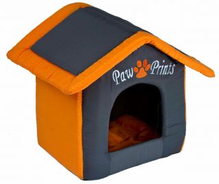 Collapsible Indoor Shelter Dog Cat Pet Kennel Soft Cosy Cushioned House Pillow