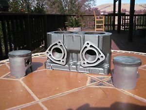 Kawasaki 650 X2 SX Engine Cylinder Stage 3 Porting Polished w Pistons Rings
