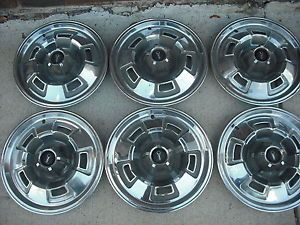 6 14" 1966 1967 1968 1969 Plymouth Valiant Barracuda Hubcaps Wheel Covers