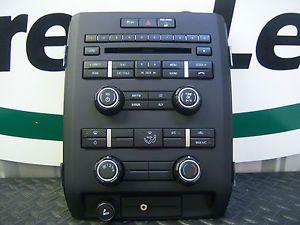 F150 F 150 XLT Pickup Black Radio Bezel Heat AC Panel 2011 Trim Ford Faceplate