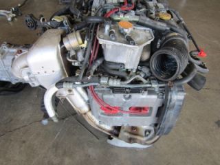JDM 92 01 Subaru Impreza WRX EJ20 Turbo DOHC Engine 5 Speed Manual Transmission
