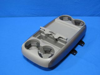 2007 Toyota Sienna Interior Center Console Tray Cup Holders Front Lid Gray