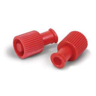 Truecare Dual Function Red Syringe Locking Caps Box 100
